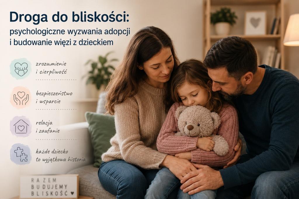 Droga do bliskości: psychologiczne wyzwania adopcji i budowanie więzi z dzieckiem